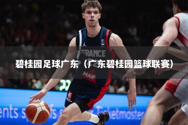 碧桂园足球广东（广东碧桂园篮球联赛）